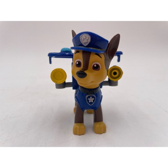 Paw Patrol Chase Action Figure Backpack Toy Dog - Picture 5 of 7